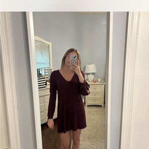 Lulus red mini dress